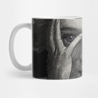 By the light of your eyes: I see myself! Mug